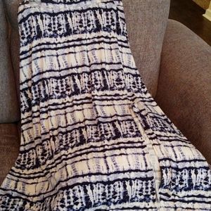 LB nvy/wht maxi skirt 18/20